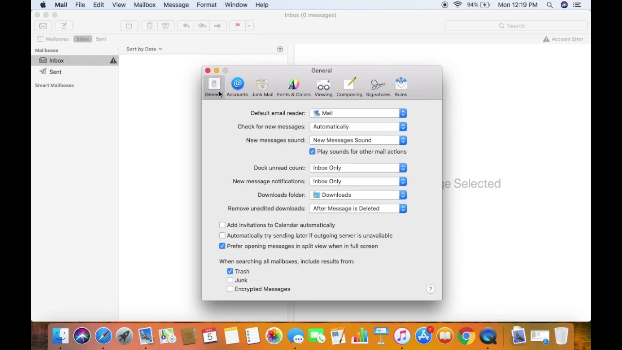 set up outlook for mac 2011 for your email account
